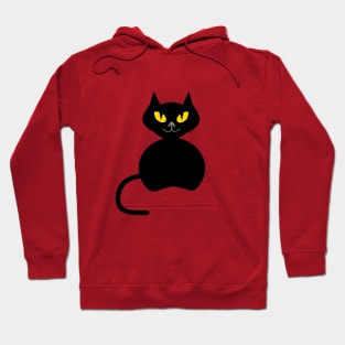 HAPPY Halloween Black Cat Hoodie